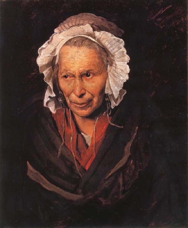 Theodore Gericault Madwoman afflicted with envy France oil painting art